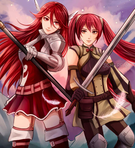 Cordelia and Severa from Fire Emblem Awakening